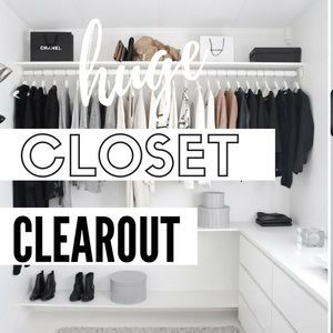 CLOSET CLEAR OUT- MOST OFFERS ACCEPTED